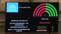 rechazo a ficha limpia: como votaron los senadores de rio negro y neuquen
