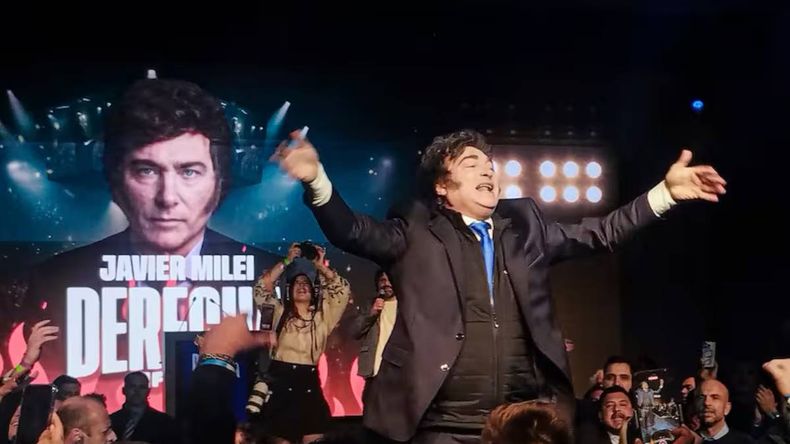 Milei, en el Derecha Fest, volvió a apuntar contra Villarruel: Bruta traidora