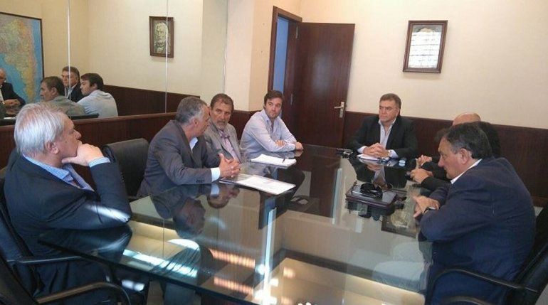 El intendente de Fernández Oro se reunió con funcionarios de Nación.