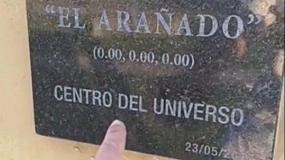 Insólito: un pueblo de Córdoba se declaró el centro del Universo