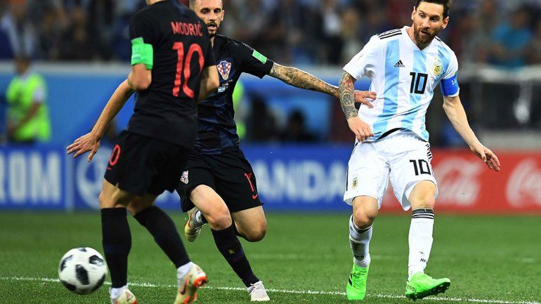 Otra decepción: Argentina cayó por goleada ante Croacia y complicó su clasificación