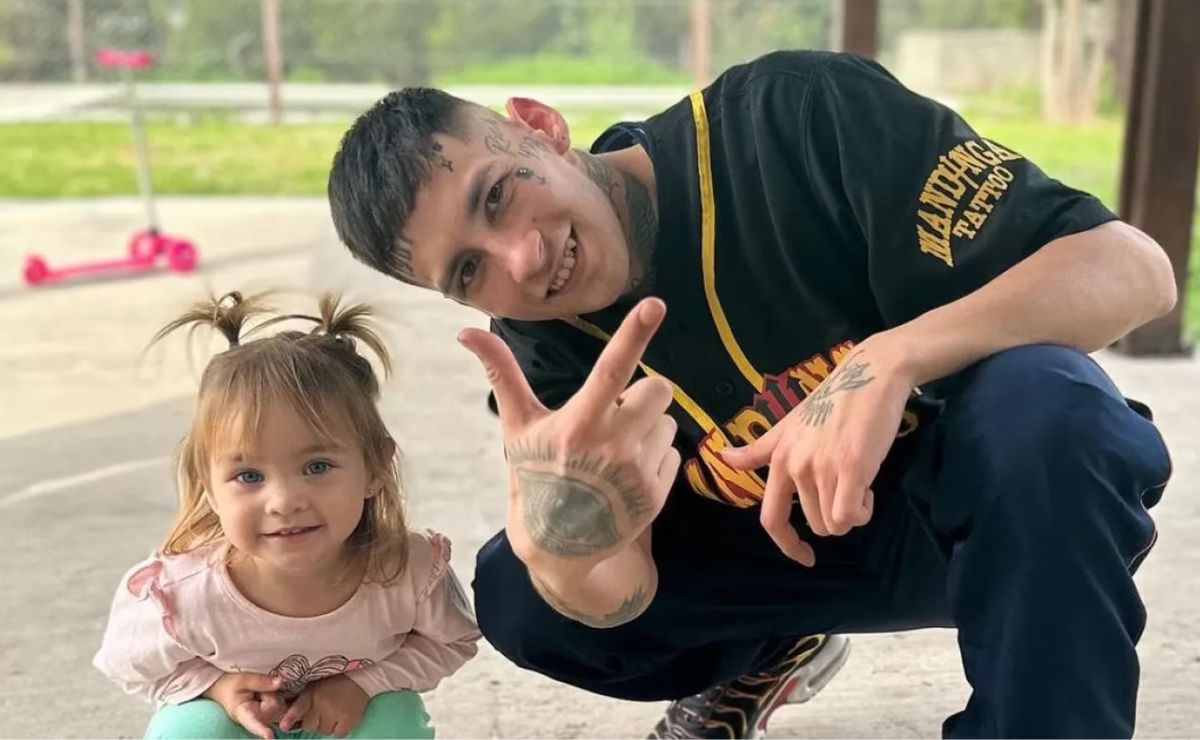 &nbsp;Pocos días después de haber salido de la cárcel, L-Gante festejó el cumpleaños de su hija Jamaica.