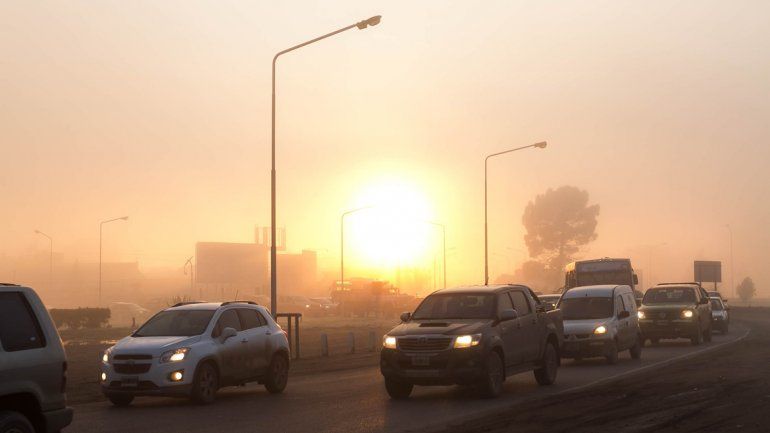 Mañanas frías y tardes soleadas en el Alto Valle