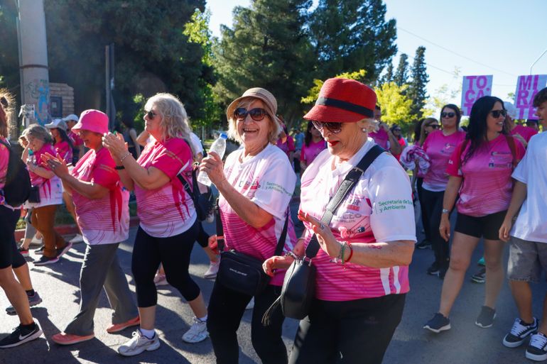 La "Caminata Rosa" fue una vez m&aacute;s un s&iacute;mbolo de lucha y concientizaci&oacute;n.&nbsp;