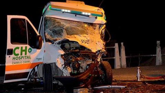 Dos personas murieron en violento choque en la Ruta 22