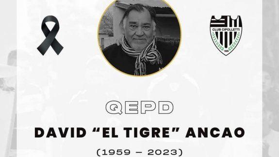 Murió el Tigre Ancao