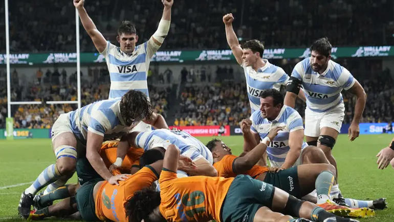 Triunfazo de Los Pumas ante Australia en el Rugby Championship