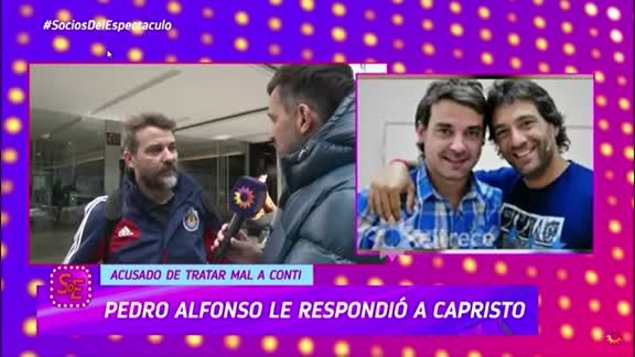Ximena Capristo explotó contra Pedro Alfonso en Socios del Espectáculo.