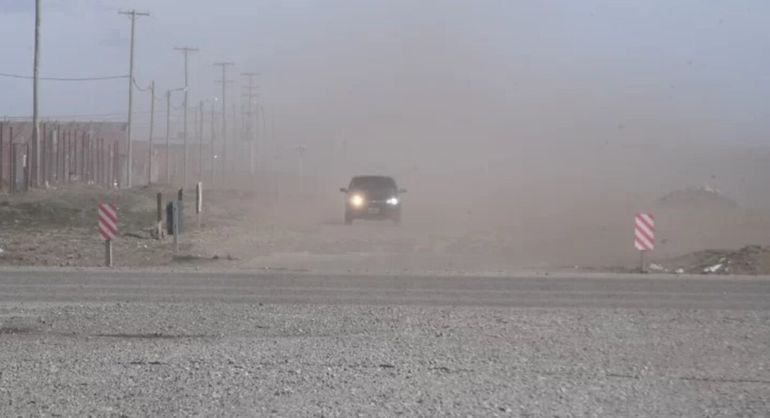 Se espera viento durante todo el fin de semana en Cipolletti y Neuquén.