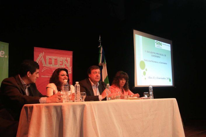 Ayer se realizó en Allen el lanzamiento del 3º Encuentro Provincial de Enfermería. 