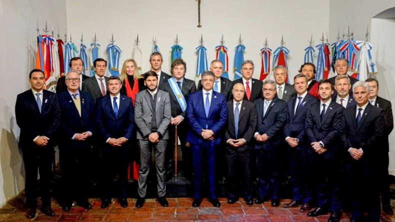 El presidente Javier Milei impulsó el Consejo de Mayo desde el inicio de su gobierno / Foto Archivo