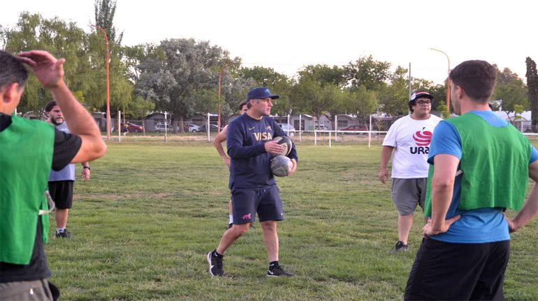 Todos los entrenadores de Marabunta estuvieron junto a Amon y Gaitán de la UAR.