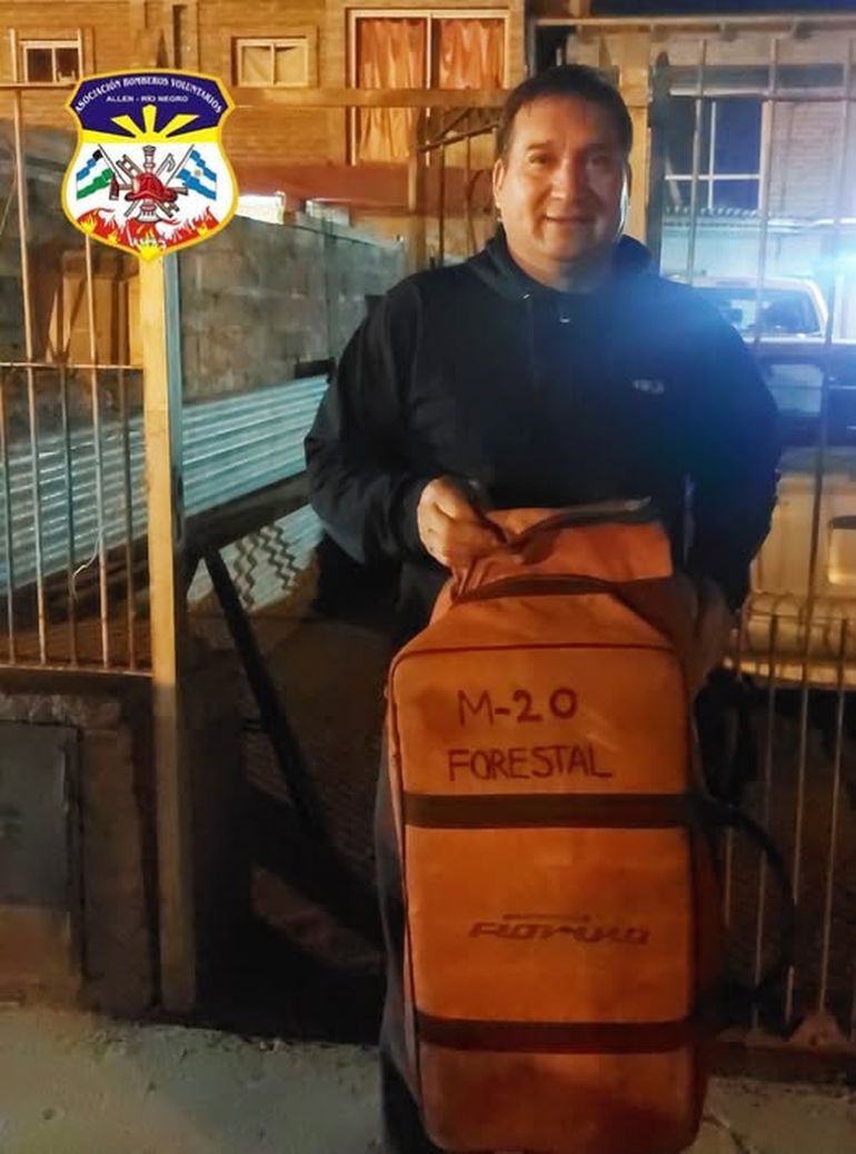 Finalmente se recuperó el bolso de trauma que tanto se necesita en el Cuartel de Bomberos. 