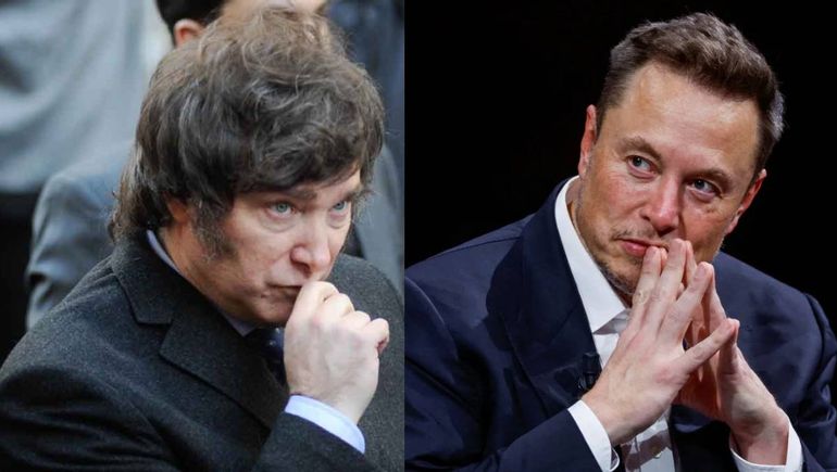 Luego del intercambio por redes, Javier Milei habló por teléfono con Elon Musk