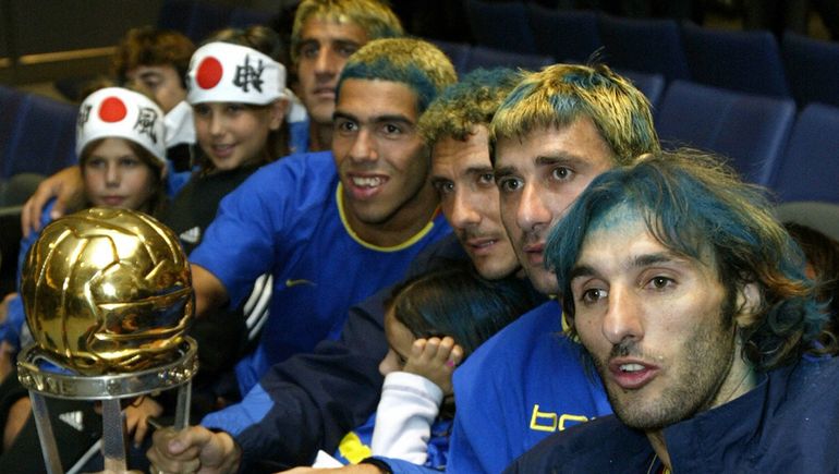 Boca levantó su tercera copa del mundo en 2003.