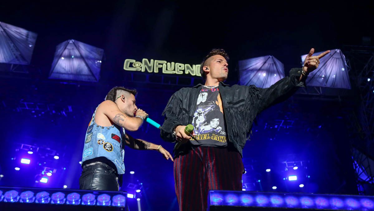 Qué hicieron Mau y Ricky antes de hacer vibrar la Confluencia