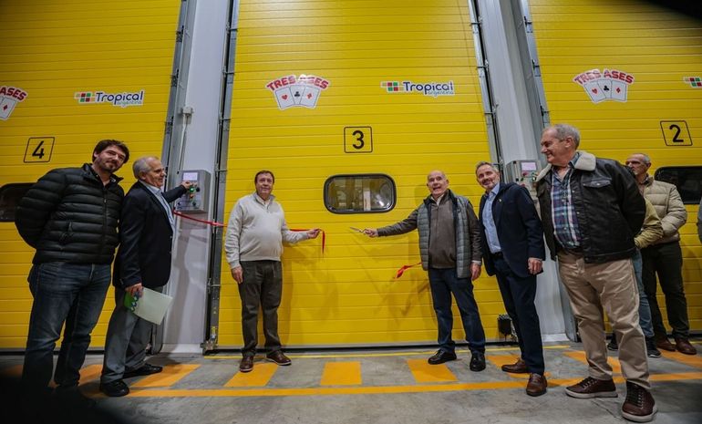 La inauguración se llevó a cabo con la presencia de Rodrigo Buteler y Alberto Weretilneck. Foto: Gentileza.