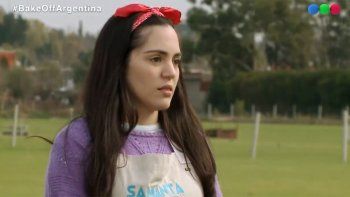 bake off dio marcha atras y samanta se quedo sin premio