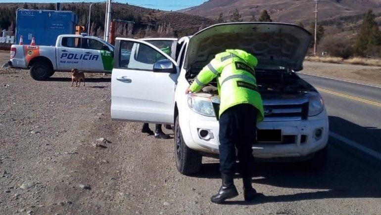 Intentó ingresar a Río Negro con una camioneta adulterada, pero lo atraparon