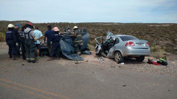 El trágico choque ocurrió el domingo a las 11 en la Ruta Provincial 70.
