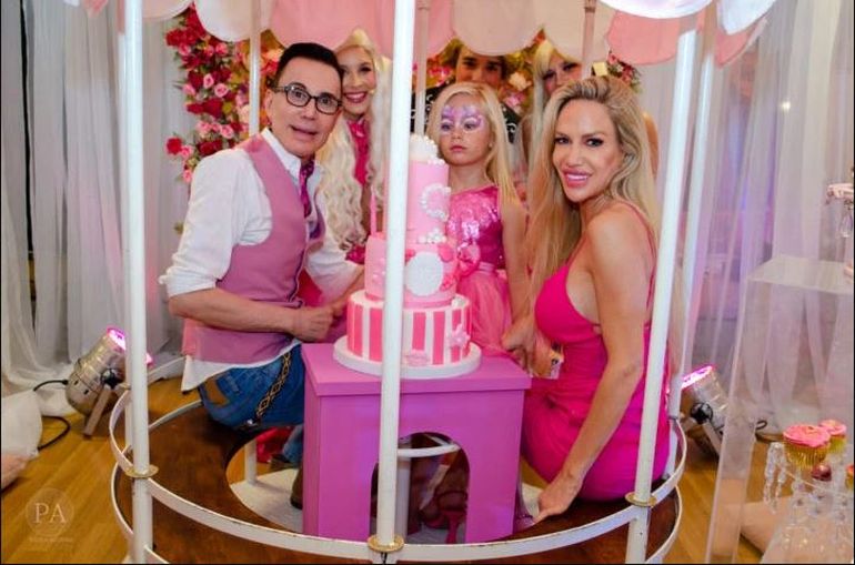 Las fotos del mágico cumple de 5 de Matilda, la hija de Luciana Salazar