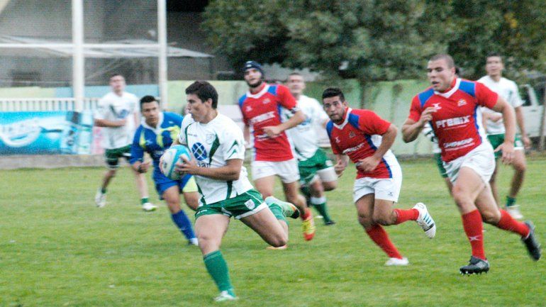 Martín Zavala consiguió uno de los tries para el triunfo de Marabunta.