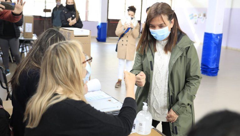 Ibero votó y destacó el protocolo sanitario contra el Covid-19 
