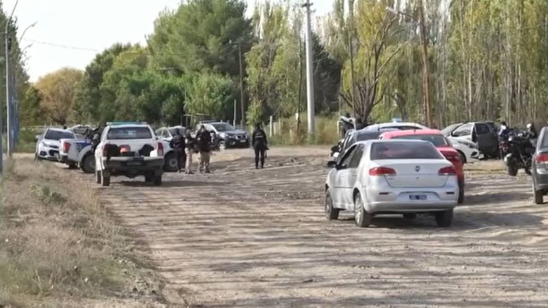 El impresionante operativo en el que cayó el temible delincuente.