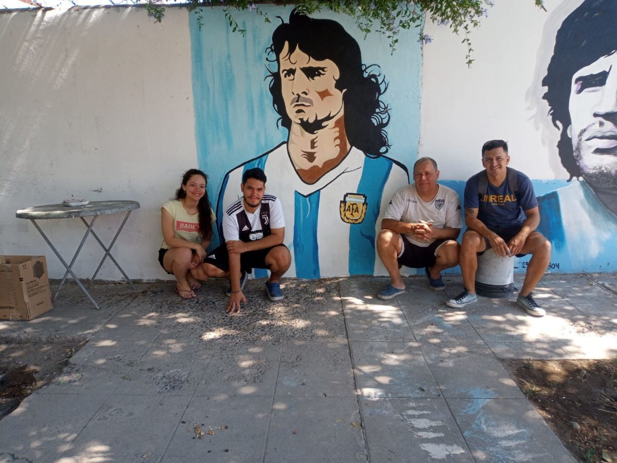 El Matador también tiene quien lo retrate en Cipolletti