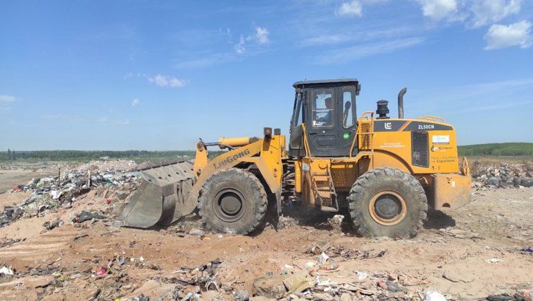 Humo en el basural: la Muni aclaró que fue por trabajos realizados en la zona