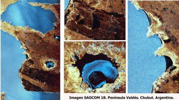 difunden las primeras imagenes tomadas por el satelite saocom 1b