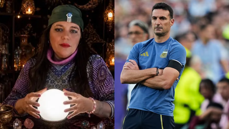 La especialista en tirada de cartas dejó un fuerte mensaje en sus redes sociales haciendo mención especial al director técnico Lionel Scaloni. | LMCipolletti.com La especialista en tirada de cartas dejó un fuerte mensaje en sus redes sociales haciendo mención especial al director técnico Lionel Scaloni.