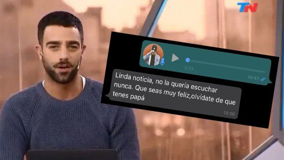 Periodista de TN fue rechazado por su padre tras contar que tiene novio