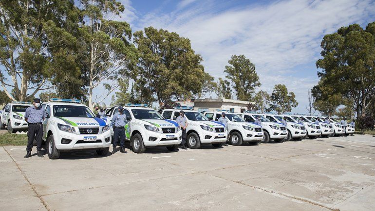 Con nuevas unidades, se amplía la flota de vehículos de la Policía rionegrina