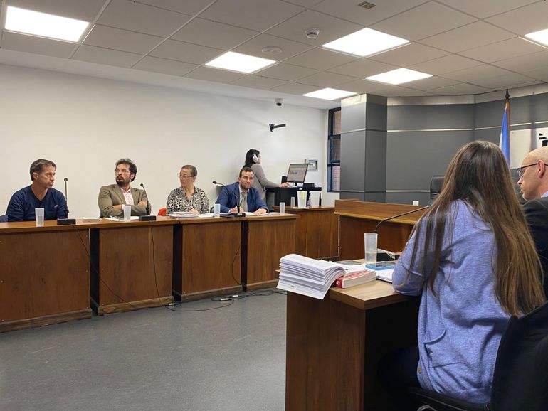 La audiencia se realizó este mediodía en Viedma. Foto: Ministerio Público Fiscal.