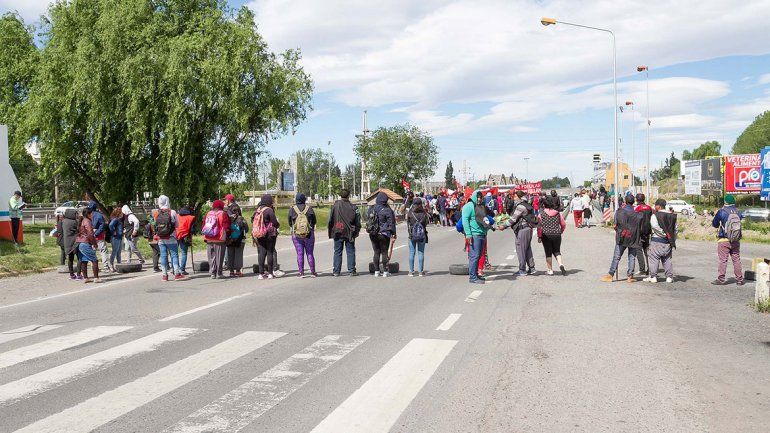 Piquete antipresupuesto
